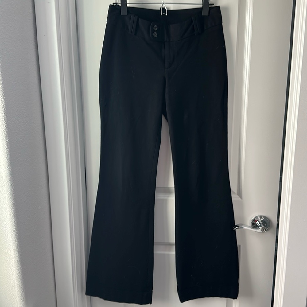 Banana Republic Martin Fit Black Pants Size 0